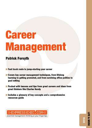 Career Management de Patrick Forsyth
