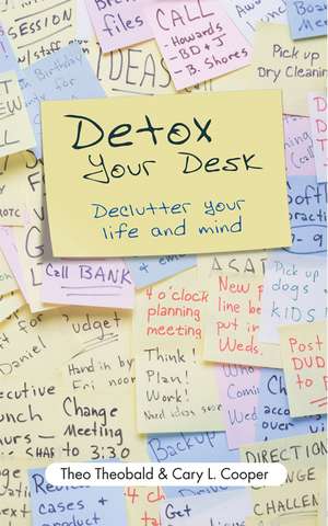 Detox Your Desk – De– clutter Your Life and Mind de T Theobald