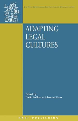 Adapting Legal Cultures de David Nelken