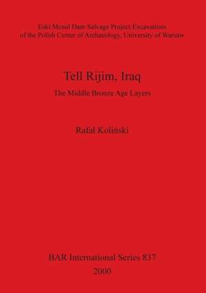 Tell Rijim, Iraq de Rafa¿ Koli¿ski