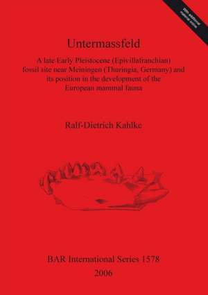 Untermassfeld de Ralf-Dietrich Kahlke