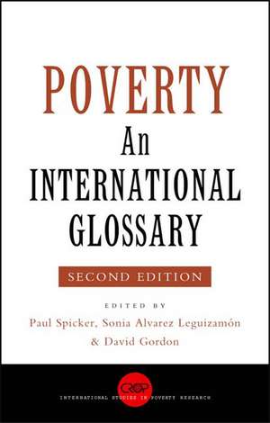 Poverty: An International Glossary de Paul Spicker