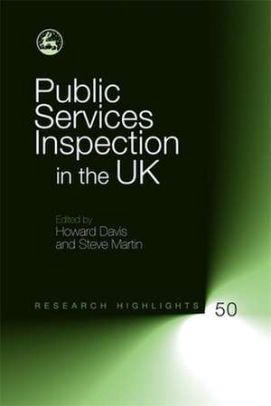 Public Services Inspection in the UK de Howard Davis