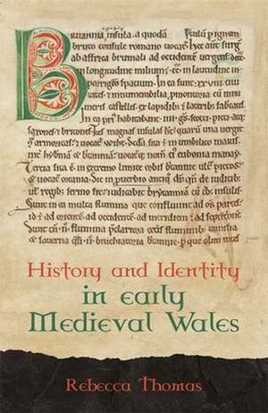 History and Identity in Early Medieval Wales de Rebecca Thomas