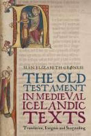 The Old Testament in Medieval Icelandic Texts – Translation, Exegesis and Storytelling de Siân E. Grønlie