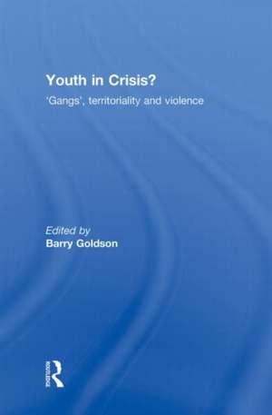 Youth in Crisis?: 'Gangs', Territoriality and Violence de Barry Goldson