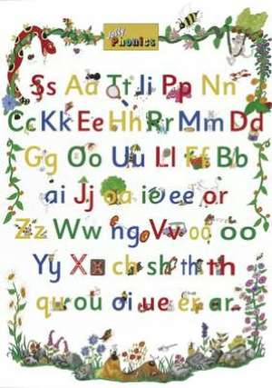 Jolly Phonics Letter Sound Poster (in Print Letters) de Sue Lloyd