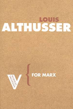 For Marx de Louis Althusser