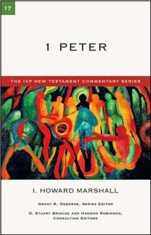 1 Peter – An Introduction And Commentary de Howard Marshall