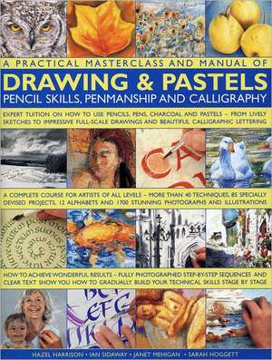 A Practical Masterclass and Manual of Drawing & Pastels, Pencil Skills, Penmanship and Calligraphy: Expert Tuition on How to Use Pencils, Pens, Char de Ian Sidaway