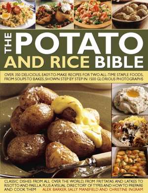 Barker Alex Mansfield Sally: Potato and Rice Bible de Barker Alex Mansfield Sally