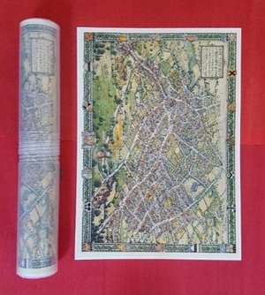 Birmingham 1730 Picture Map - Old Map Supplied Rolled in a Clear Two Part Screw Presentation Tube -- Print Size 45cm x 32cm de Mapseeker Publishing