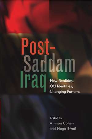 Post–Saddam Iraq – New Realities, Old Identities, Changing Patterns de Amnon Cohen