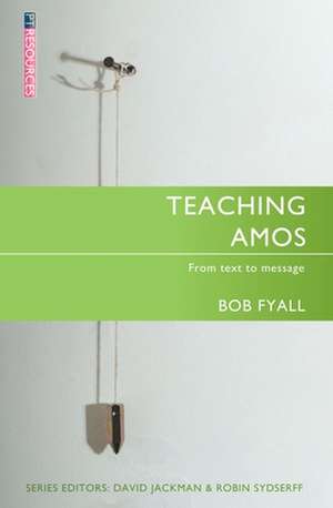 Teaching Amos de Robert Fyall