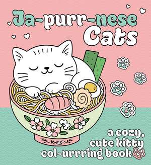 Ja-purr-nese Cats: A colouring book de Emanuela Carletti