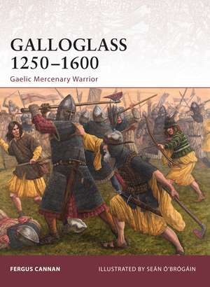 Galloglass 1250–1600: Gaelic Mercenary Warrior de Fergus Cannan Braniff