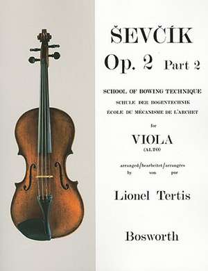 Sevcik for Viola: Op. 2, Part 2 de Otakar Sevcik