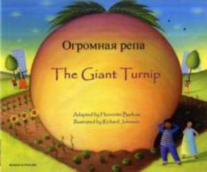 The Giant Turnip Russian & English de HENRIETTE BARKOW