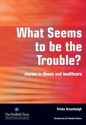 What Seems to be the Trouble?: Stories in Illness and Healthcare de Trisha Greenhalgh