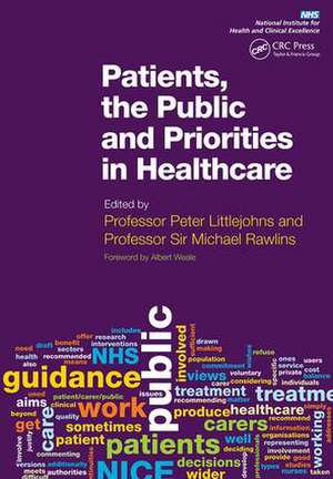 Patients, the Public and Priorities in Healthcare de Peter Littlejohns