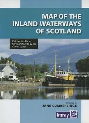 Map of the Inland Waterways of Scotland: Rules, Hazards, Distances, and Places Between Margaret Ness and Putney Bridge de Jane Cumberlidge