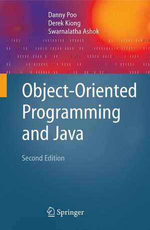 Object-Oriented Programming and Java de Danny Poo