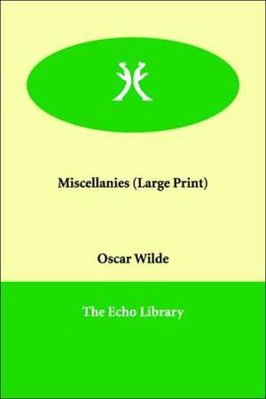 Miscellanies de Oscar Wilde