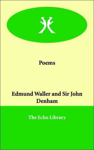 Poems de Edmund Waller