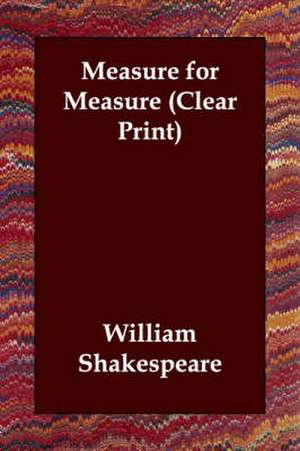 Measure for Measure de William Shakespeare