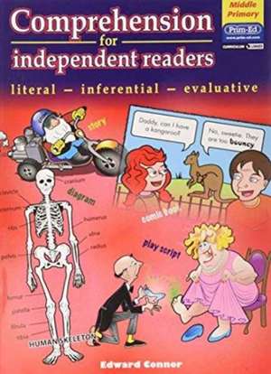 Connor, E: Comprehension for Independent Readers Middle de Edward Connor