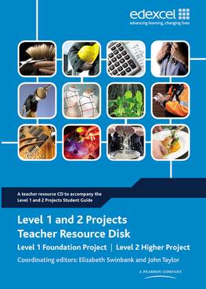 Level 1 and 2 Projects Teacher Resource Disk de Edexcel