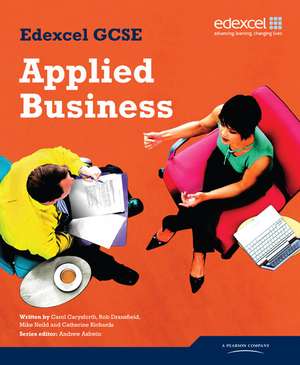 Edexcel GCSE in Applied Business Student Book de Mike Neild