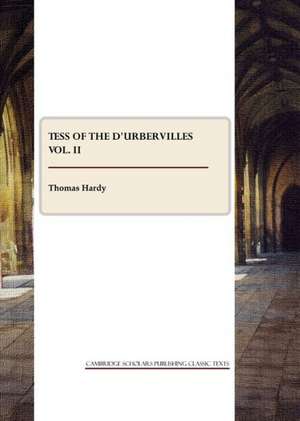 Tess of the D'Urbervilles Vol. II de Thomas Hardy