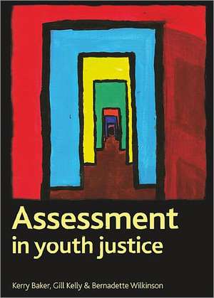 Assessment in youth justice de Kerry Baker