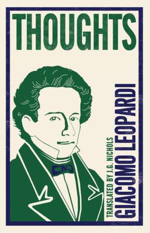 Leopardi, G: Thoughts de Giacomo Leopardi