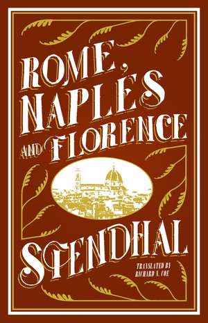 Rome, Naples and Florence de Stendhal