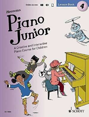 PIANO JUNIOR LESSON BOOK 4 VOL 4 de HANS-G NTER HEUMANN