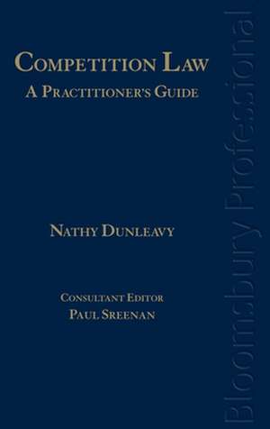 Competition Law de Nathy Dunleavy