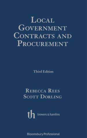 Local Government Contracts and Procurement de Rebecca Rees