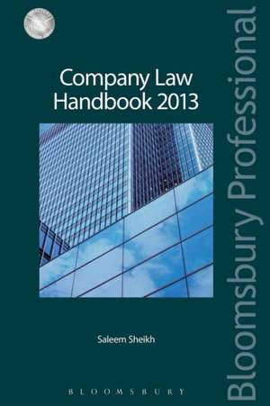 Company Law Handbook 2015 de Dr Saleem Sheikh