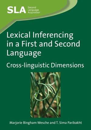 Lexical Inferencing in a First and Second Language de T. Sima Paribakht