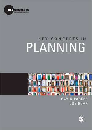 Key Concepts in Planning de Gavin Parker