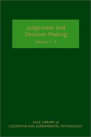 Judgement and Decision Making de Nick K. Chater