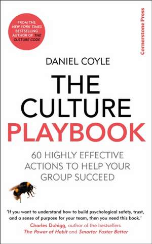 The Culture Playbook de Daniel Coyle