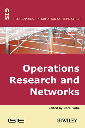 Operational Research and Networks de G Finke