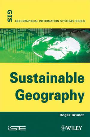 Sustainable Geography de R Brunet