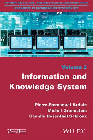 Information and Knowledge Systems de PE Arduin