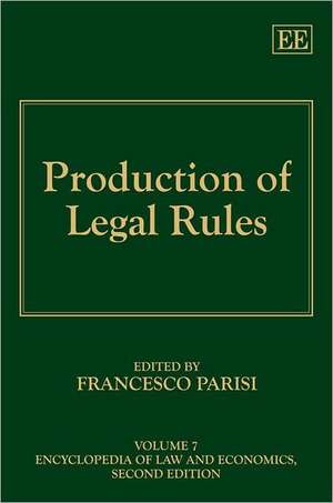 Production of Legal Rules de Francesco Parisi