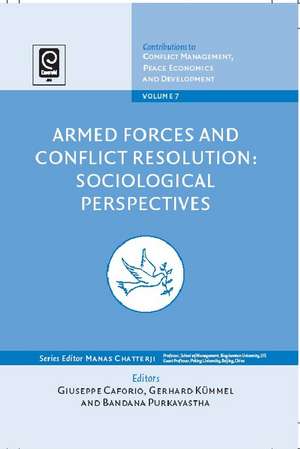 Armed Forces and Conflict Resolution – Sociological Perspectives de Guiseppe Caforio