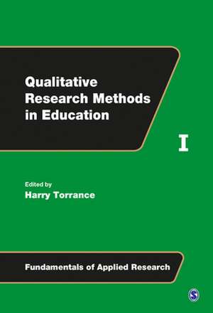 Qualitative Research Methods in Education de Harry Torrance